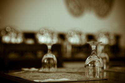 A table set and waiting